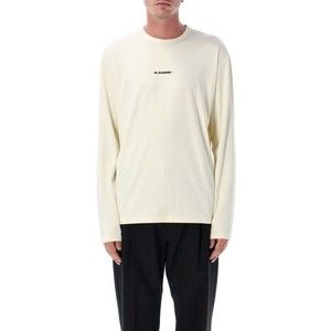 Jil Sander Long Sleeves Logo T-Shirt - NWT